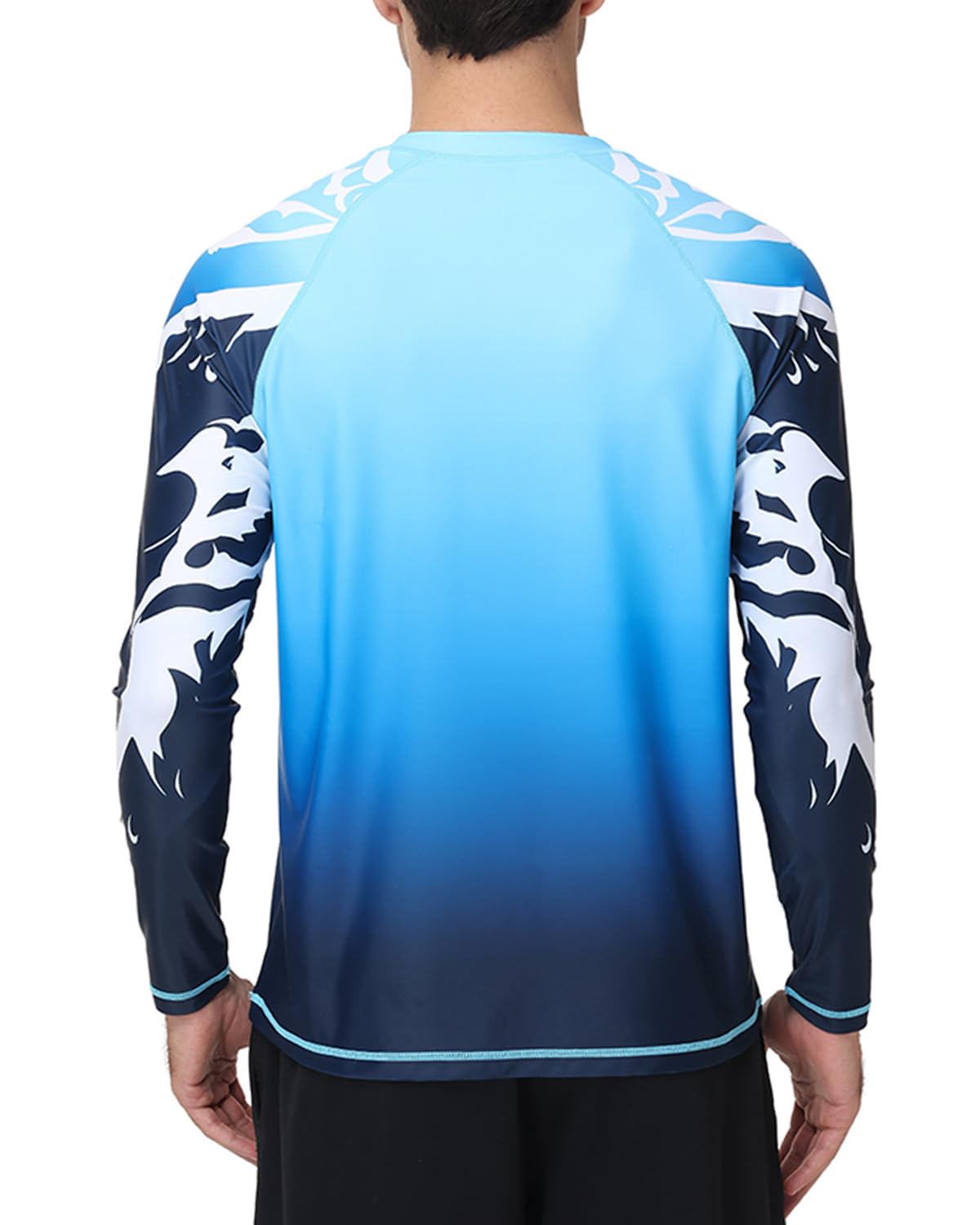 Maglietta UV a maniche lunghe UPF 50+ - Rashguard ad asciugatura rapida per nuoto, surf e pesca