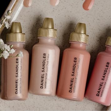 Daniel Sandler WATERCOLOUR LIQUID ILLUMINATOR 'ROSE GLOW' 15ml Liquid Shimmer Makeup, Highlighter Oil-Free, Lightweight, Buildable & Long-Lasting for Cheeks, Lips