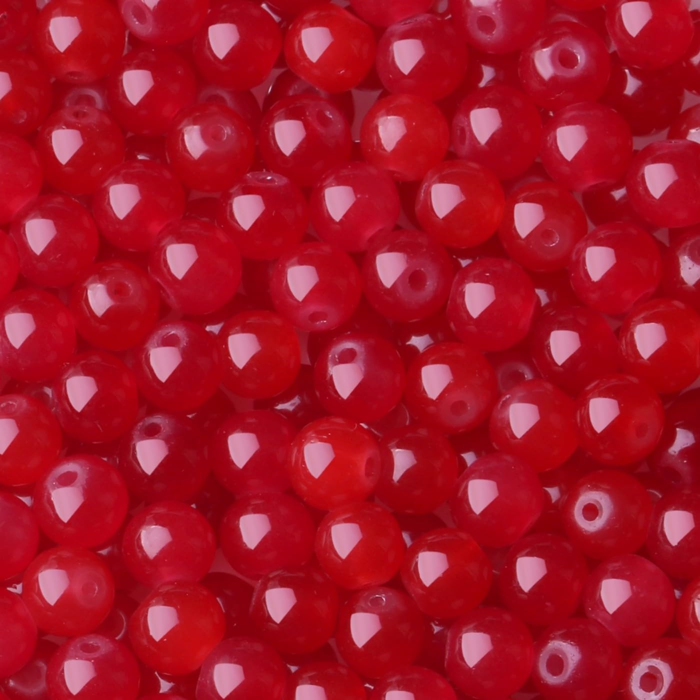 500 Glass Beads for Bracelets - Crafting Supplies -21
