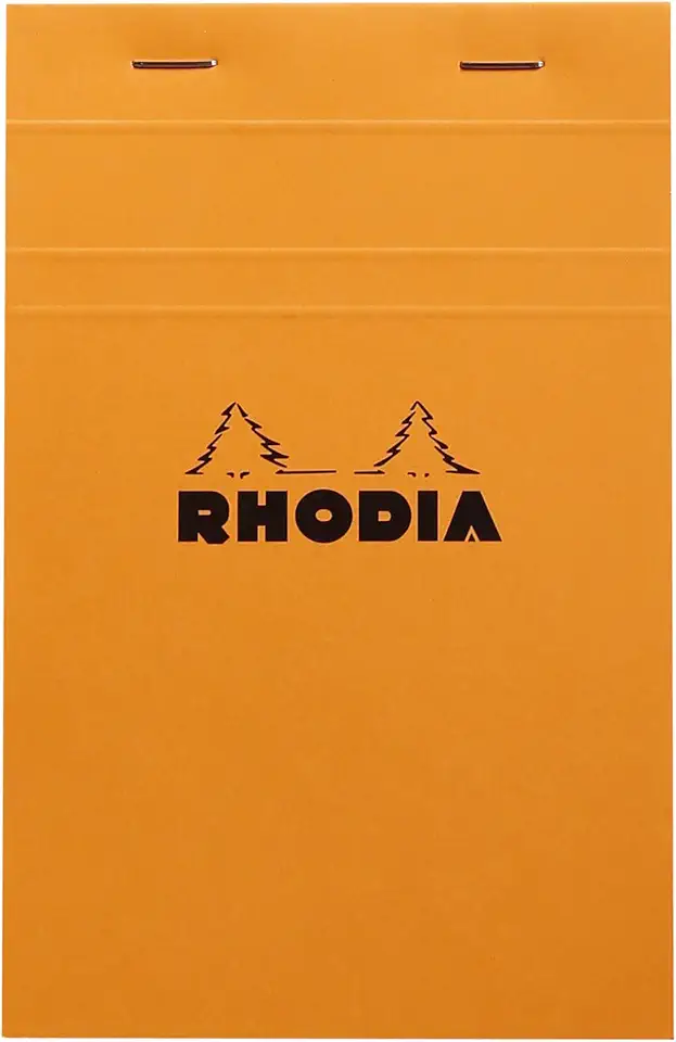 Caderneta Especial Rhodia Quadriculado 011 x 017 cm 080 Fls 14200 14200, Branca