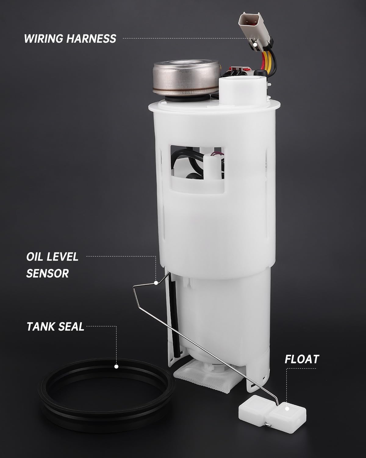 OKLPF Electric Fuel Pump Module Assembly E7093M Compatible With 1996 1997 Dodge Ram 1500 V6 3.9L V8 5.2L 5.9L,96-97 Ram 2500 V8 5.9L V10 8.0L,96 Ram 2500 V8 5.2L,96-97 Ram 3500 V8 5.9L V10 8.0L