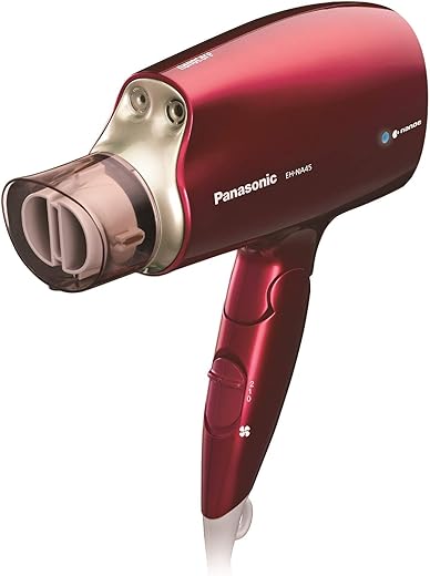 Panasonic Eh-Na45Rp62B Hair Dryer With Nanoe Technology For Shinier, Healthier Moisture-Rich Hair (Rouge Pink), 1600 Watts, 1600 Watts