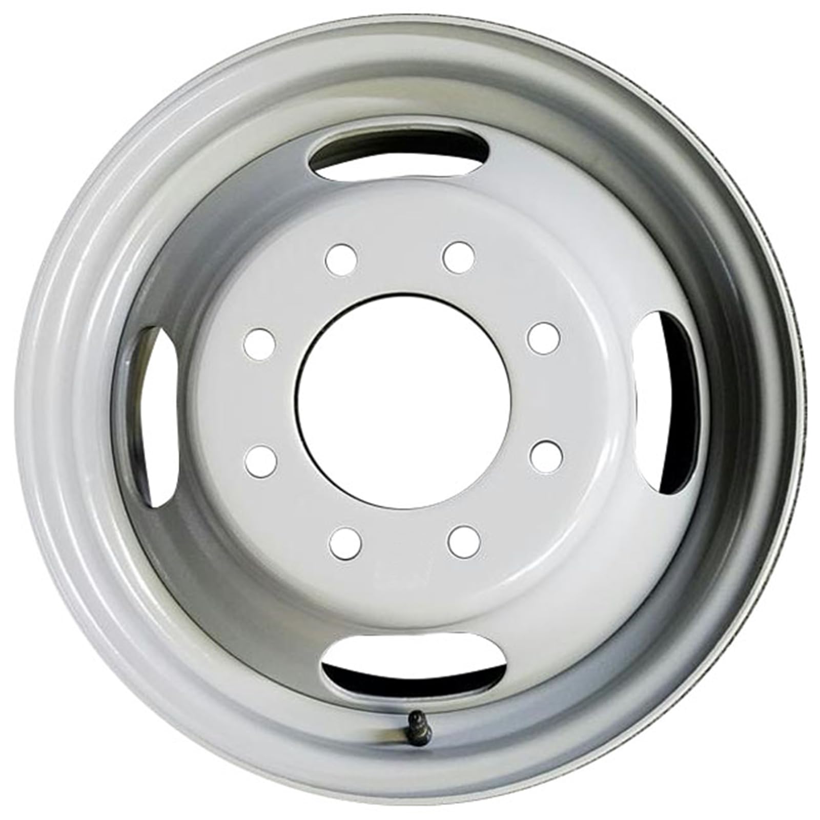 New Single 16" 16x6.5 Inch Dually Steel Wheel for 2001-2025 Chevy Express GMC SAVANA SIERRA SILVERADO 3500 | OEM Design Replacement Rim | GRAY Finish | Direct Fit - OE Stock Specs | 5125