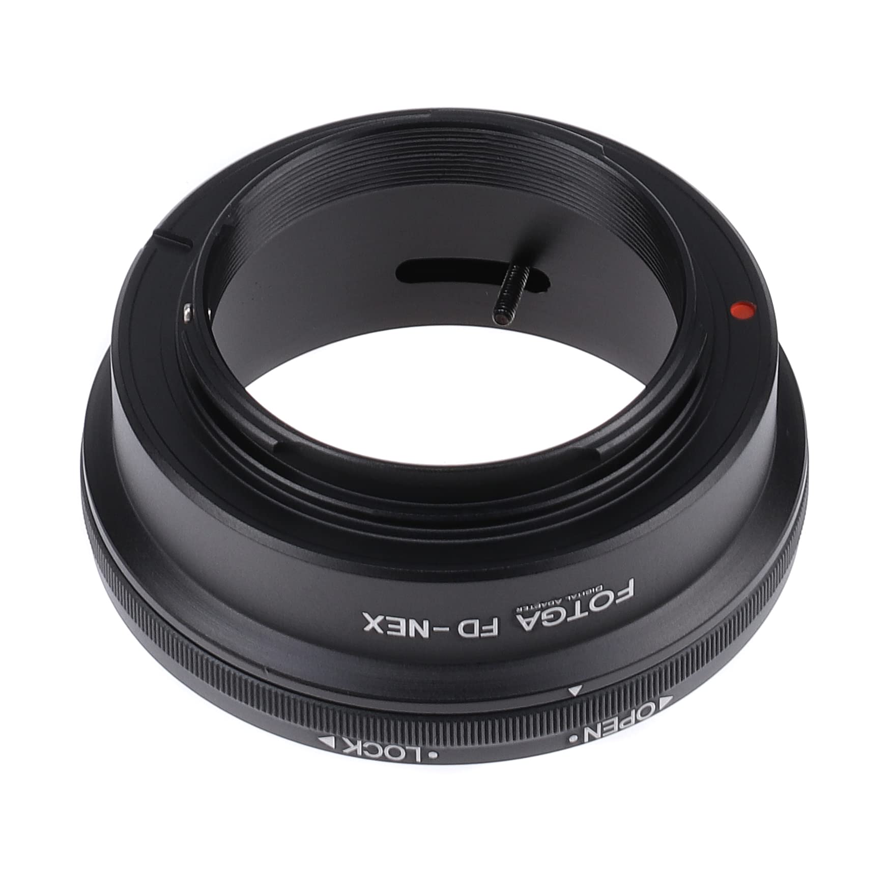 Hersmay FD-NEX Bague d'adaptation pour objectif Canon FD FL vers E Mount pour Sony E Mount A7 A7II A7III A7IV A7R A7RII A7RIII A9 NEX-3 NEX-7 6 5N A6600 A6500 A6400 A6300 A6000
