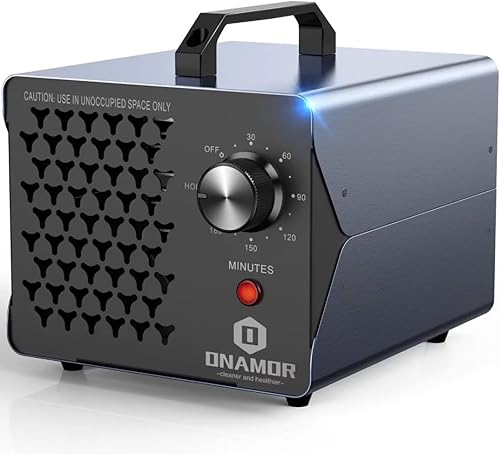 Generador de ozono 22,000 mgh - Máquina de ozono para el hogar, humo, coche y habitación de mascotas. (Adecuado para un área de 2,000 pies