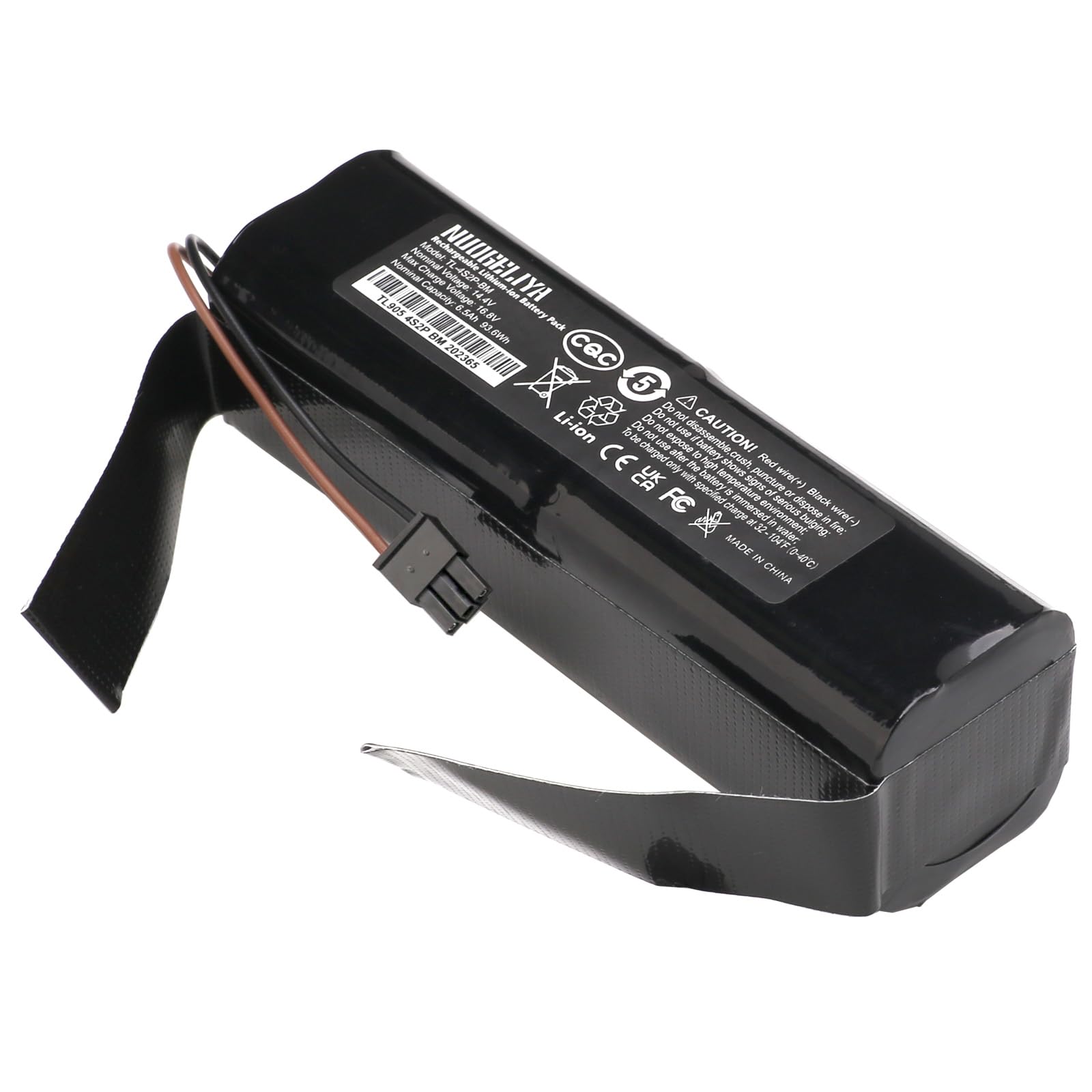 Do Eufy RoboVac X8, RoboVac X8 Hybrid, RoboVac X8 14,4 V 6500 mAh akumulator zastępczy do odkurzacza Robotic Vacuum akumulator