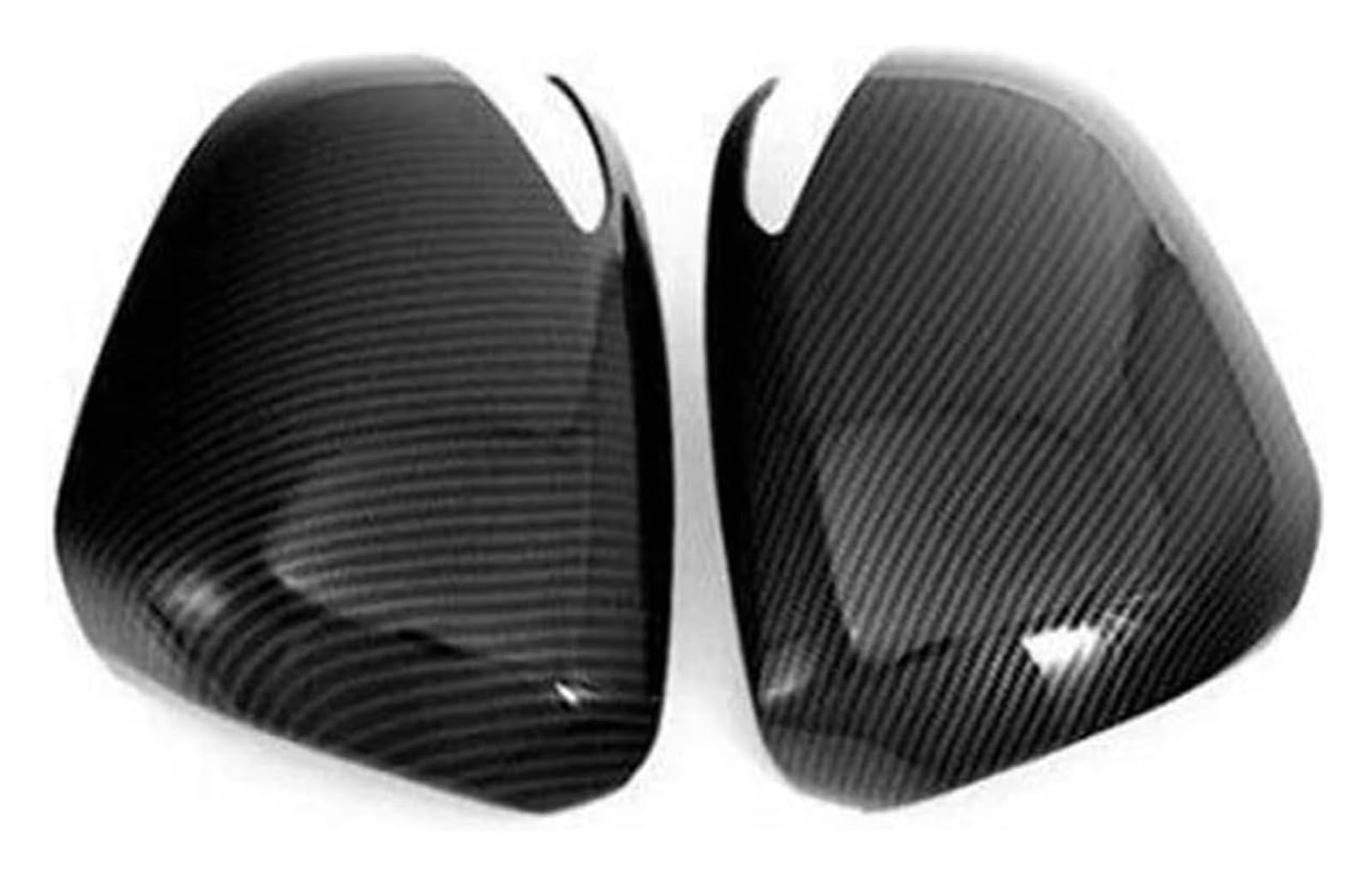Jsrvqkms Carbon Fiber Rear View Mirror Cap For Hyundai For Santa Fe 2019-2023 Side Wing Mirror Cover Car Rearview Sticker Exterior Trim (Carbon Fiber)