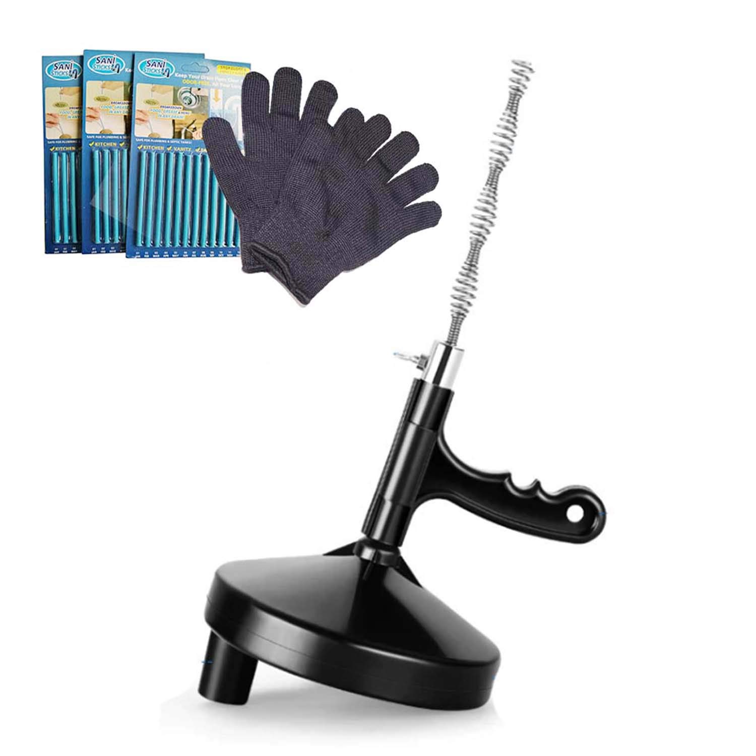 Buy 5M Drain Auger Drain Snake for Toilet Sewer Sink Snakes Plumber