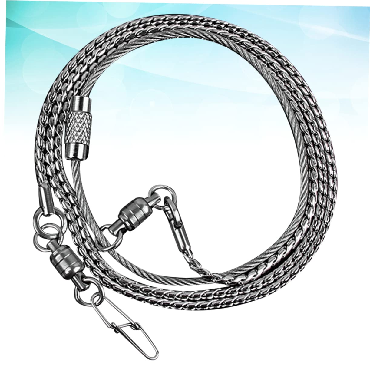 FONDOTIN Parrot Anklet Birds Anklet Stainless Steel Foot Chain Bird Foot Ring Chain