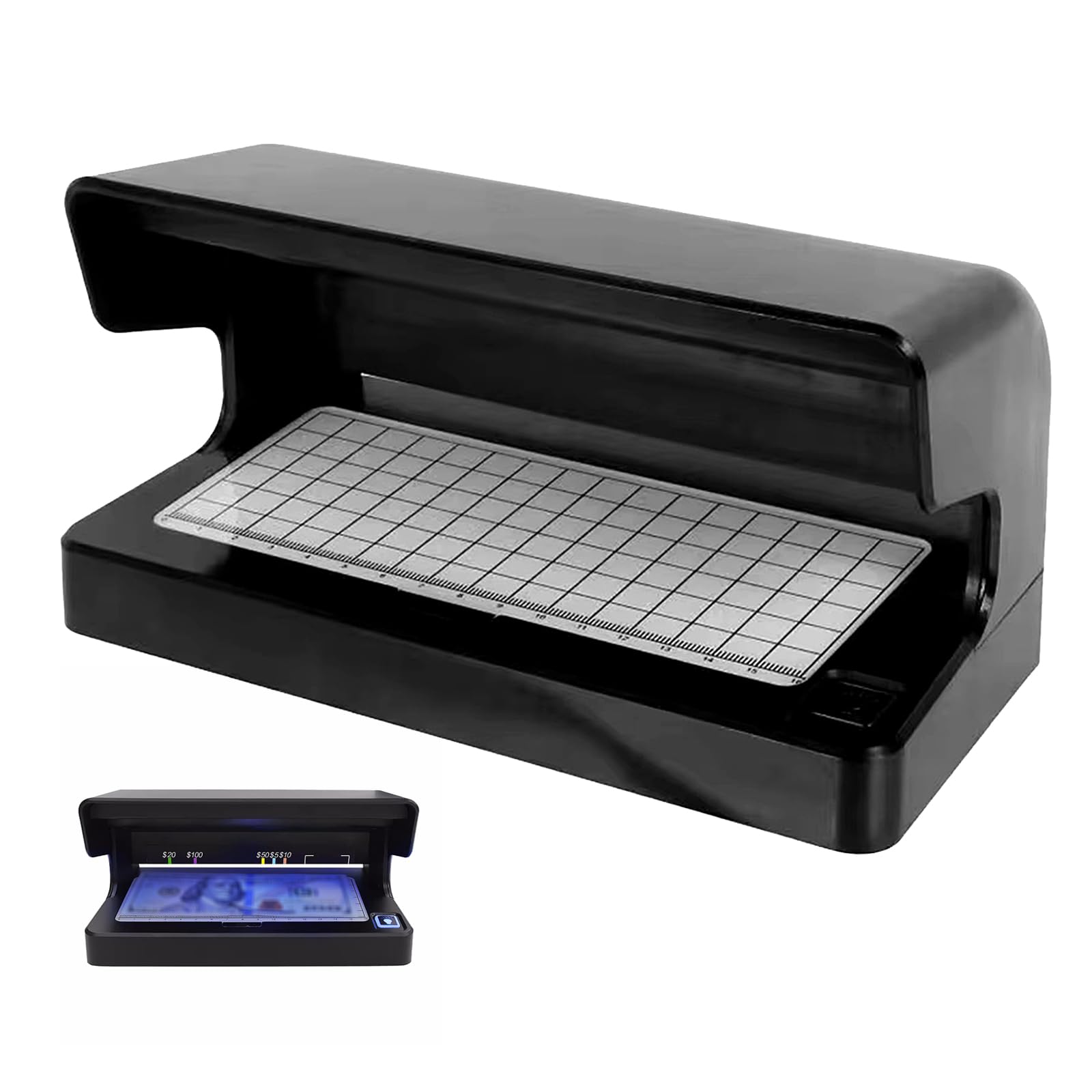 Detector de Billetes Falsos Luz UV 6W Portátil para Todo Tipo de Divisas