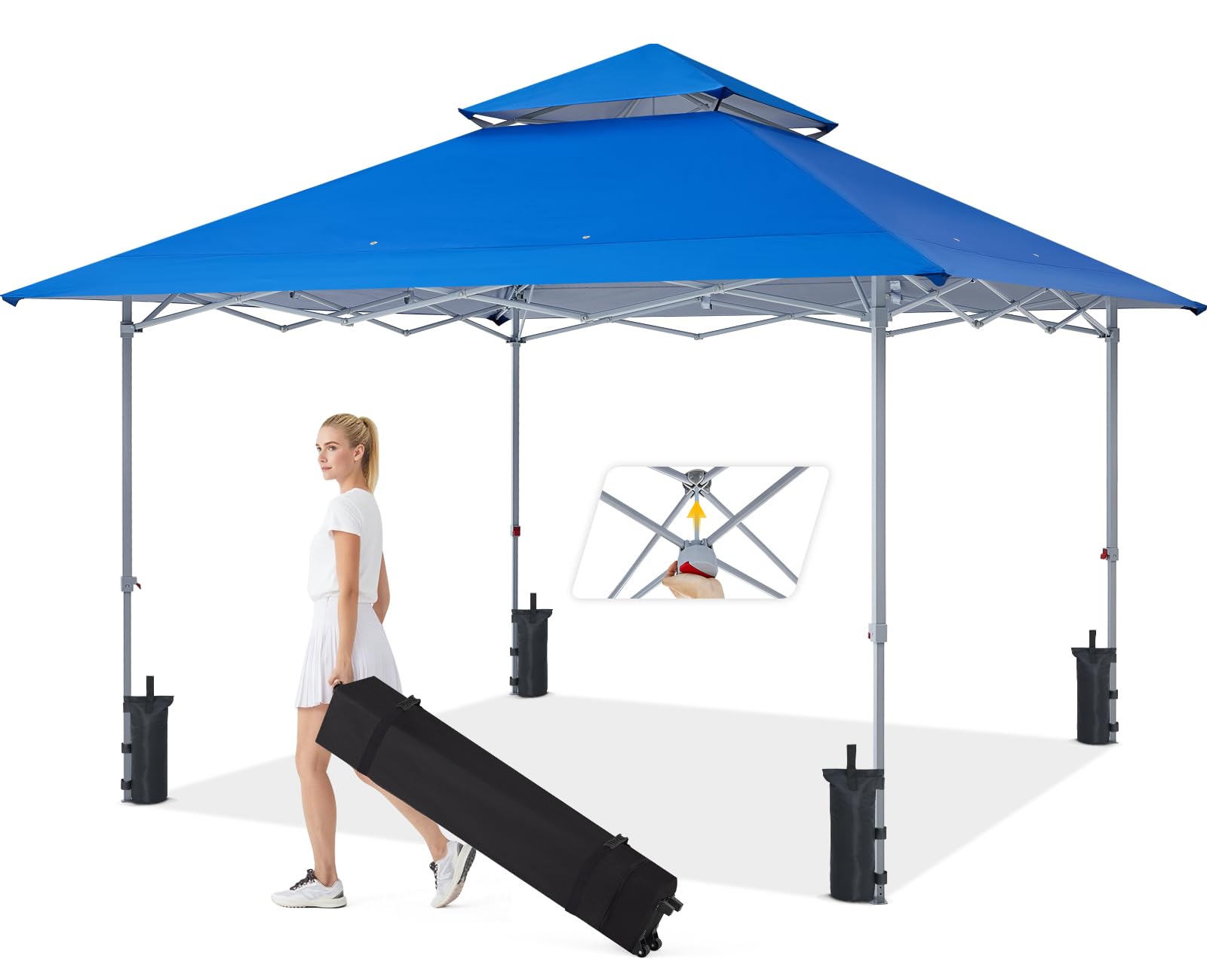 Amazon.com : MASTERCANOPY 13x13 Pop-Up Canopy Tent Instant Shelter