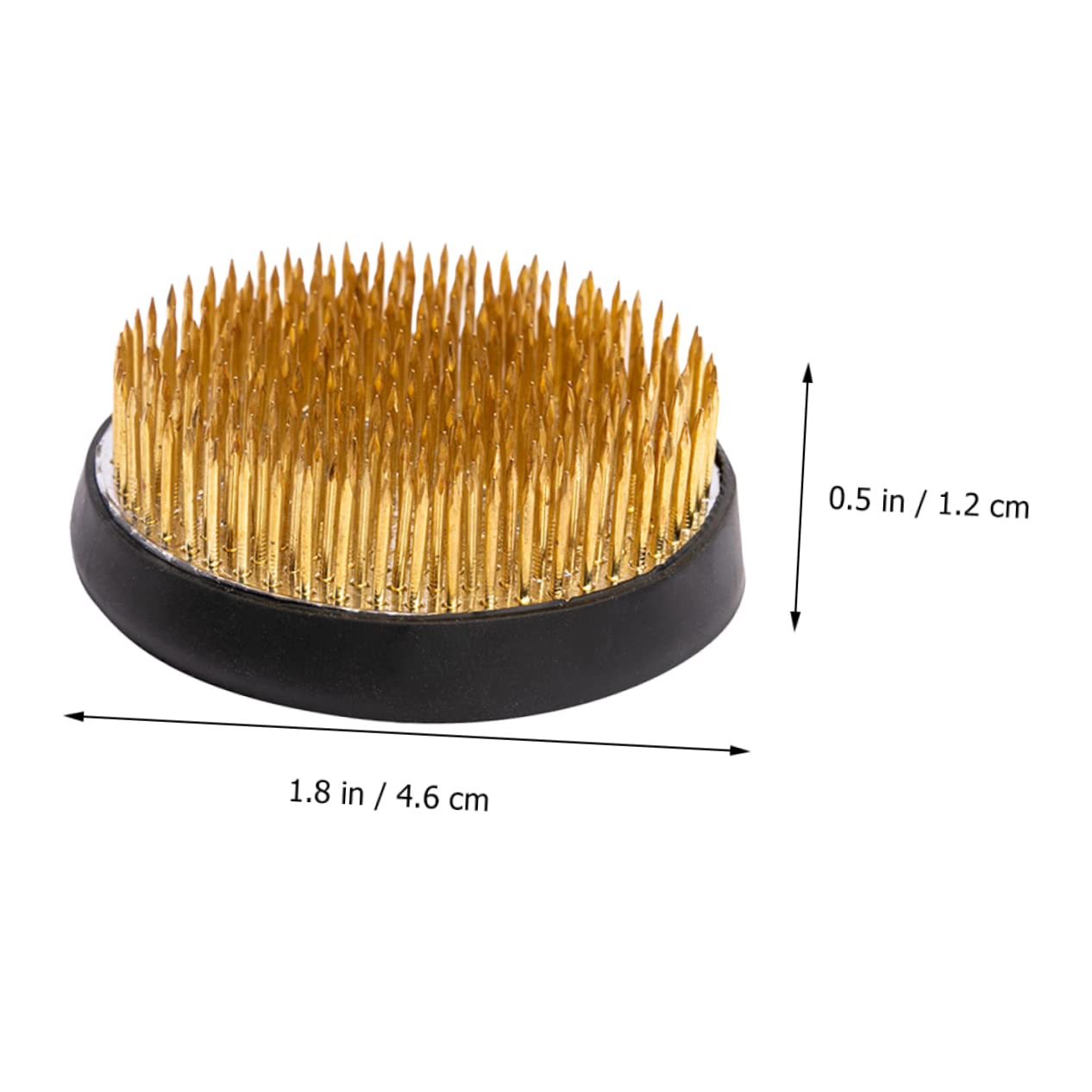 10 Piezas Arreglo floral fijo jardineria jardinería aguja alfiler flor soporte para arreglos aguja arreglo floral porta arreglos japoneses ronda Japón