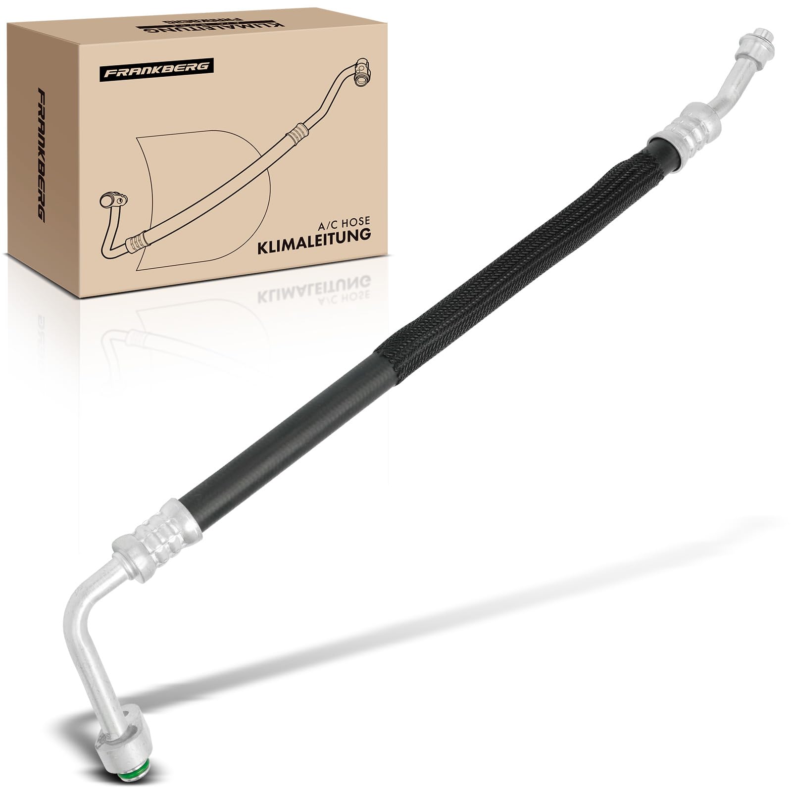 Frankberg Manguera de carga de refrigerante Compatible con Jumpy Bus V 1.5L-2.0L 2016-2024 Ducato Bus 250 2.2L-3.0L 2006-2024 Boxer Bus 2.0L-3.0L 2005-2024 Replace# 1382138080