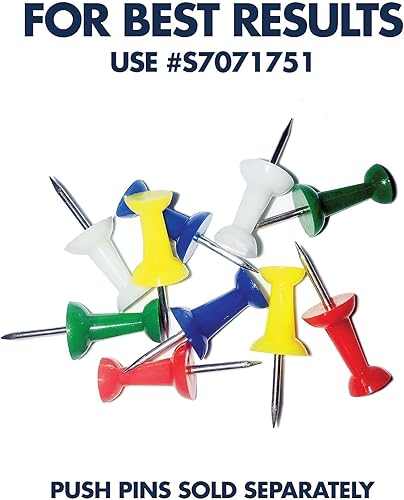 Miniatura 6 de Prestige Plus - Tablero magnético de tela gris, 36 x 24 pulgadas, marco de aluminio (QRTMB543A)