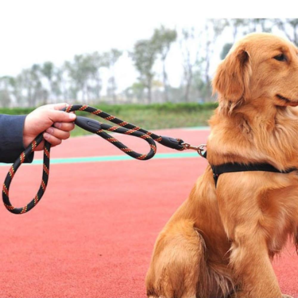 BAtlam Cadena para Mascotas Cuerda de tracción Cinturón de tracción Arnés para el Pecho Perro de tamaño Mediano Suministros para Mascotas Cuerda de tracción (Color : B) (A)
