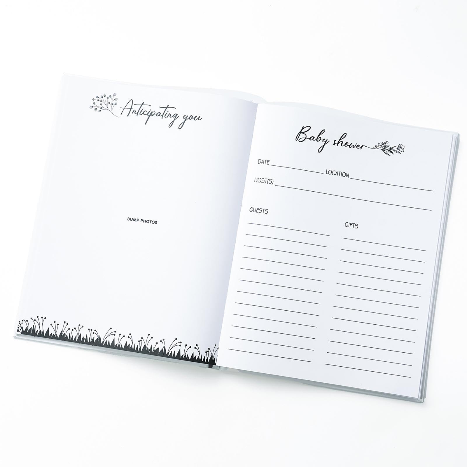 Albumy fotograficzne dla dzieci Uroczy scrapbook narodzin