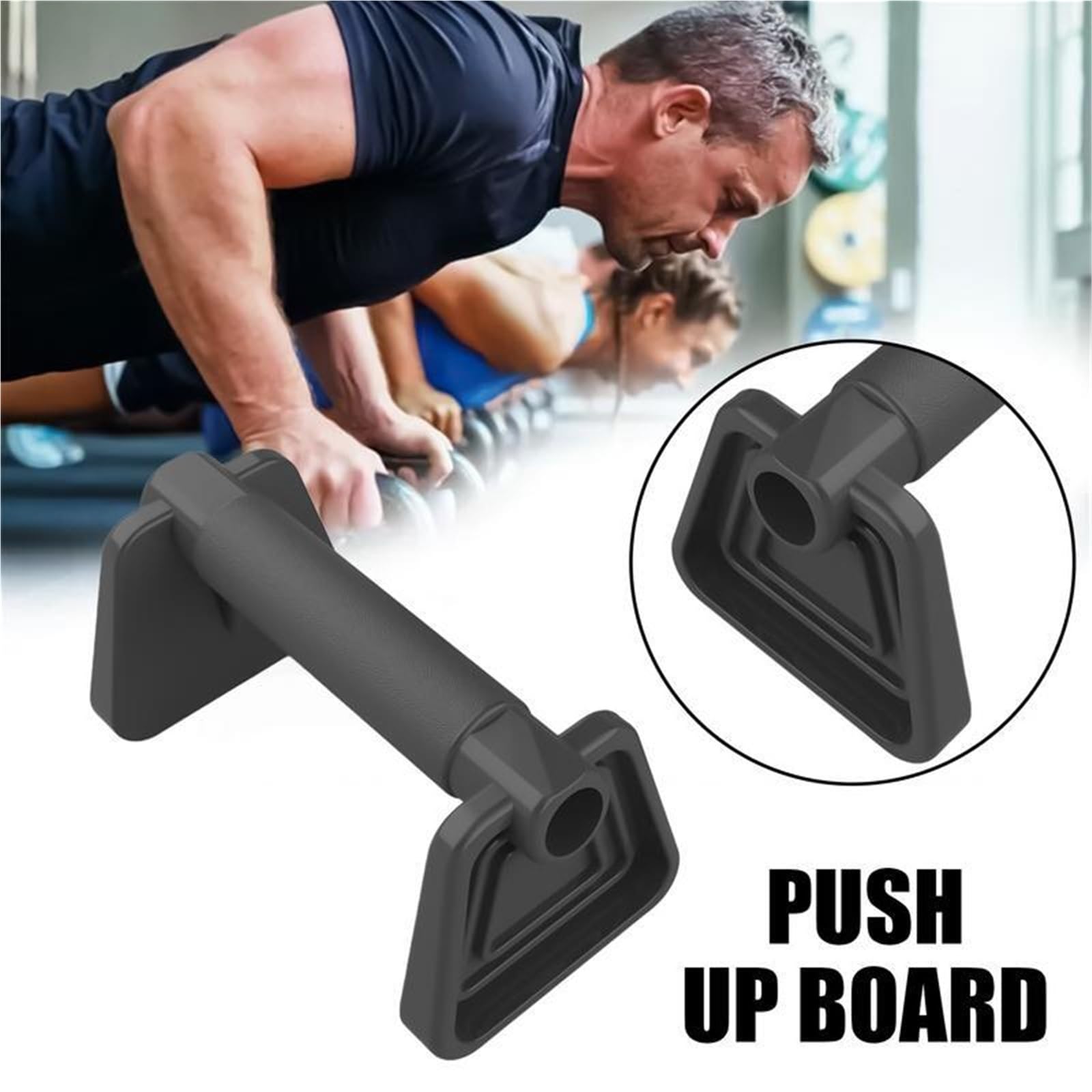 Barras Paralelas para Flexiones Soportes for flexiones, equipo de ejercicio antideslizante, entrenamientos en el suelo, accesorios portátiles for gimnasio casa