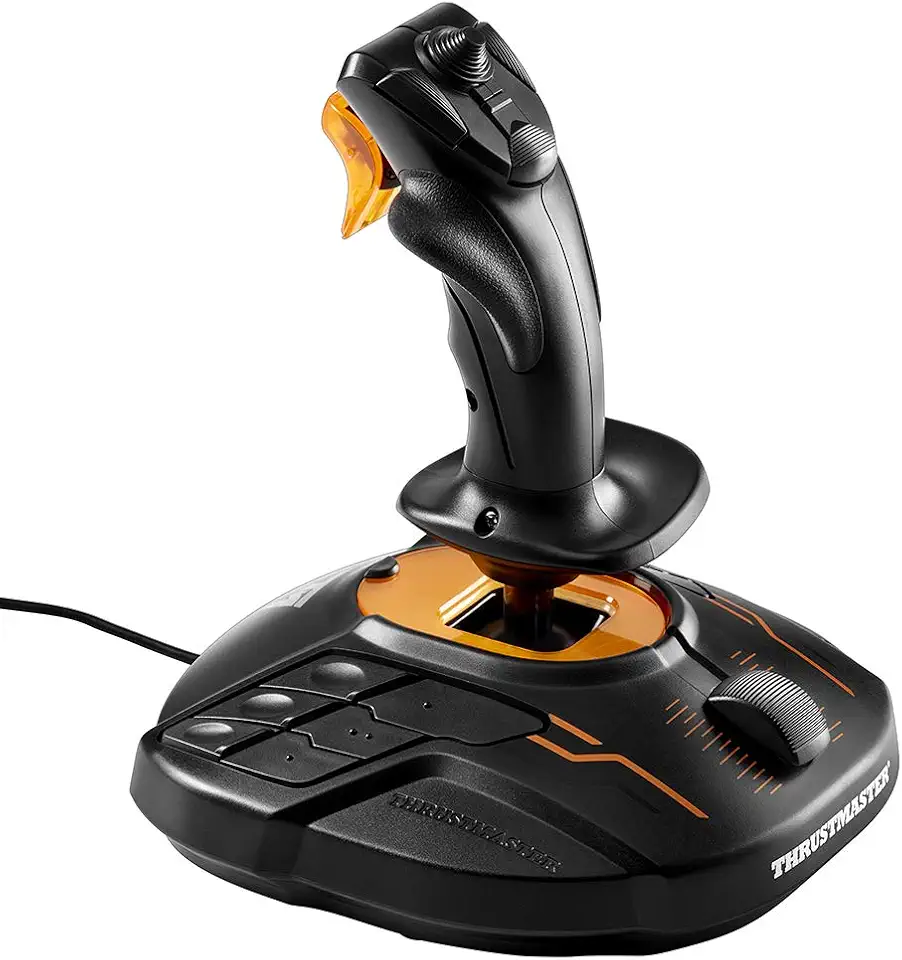 Thrustmaster T16000M FCS - Sistema de controle de voo ambidestro com tecnologia HEART HallEffect AccuRate para PC
