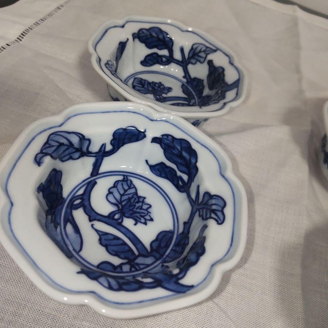 有田焼 源右衛門窯 染付 茄子 皿 5枚 鉢 小鉢 小皿 付出 全商品 ｜