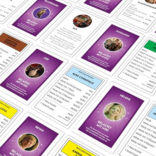 Winning Moves Monopoly Die Schule der magischen Tiere Edition - Monopoly Spiel für Fans - Familienspiele Strategie Brettspiele Die Schule der magischen Tiere - 2+ Spieler ab 8+ Jahren - Deutsch – Bild 8