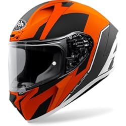 Casco De Moto Airoh Airoh Valor Wings Blue Gloss Casco de Moto, Unisex Adulto