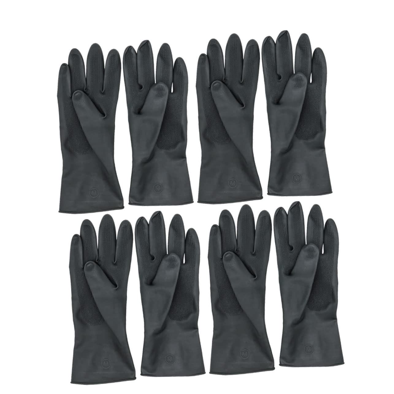 Ipetboom Hair Coloring Gloves Anti-skid Protection Long Wrist Safety Gloves Waterproof for Men Landscape Salon Use