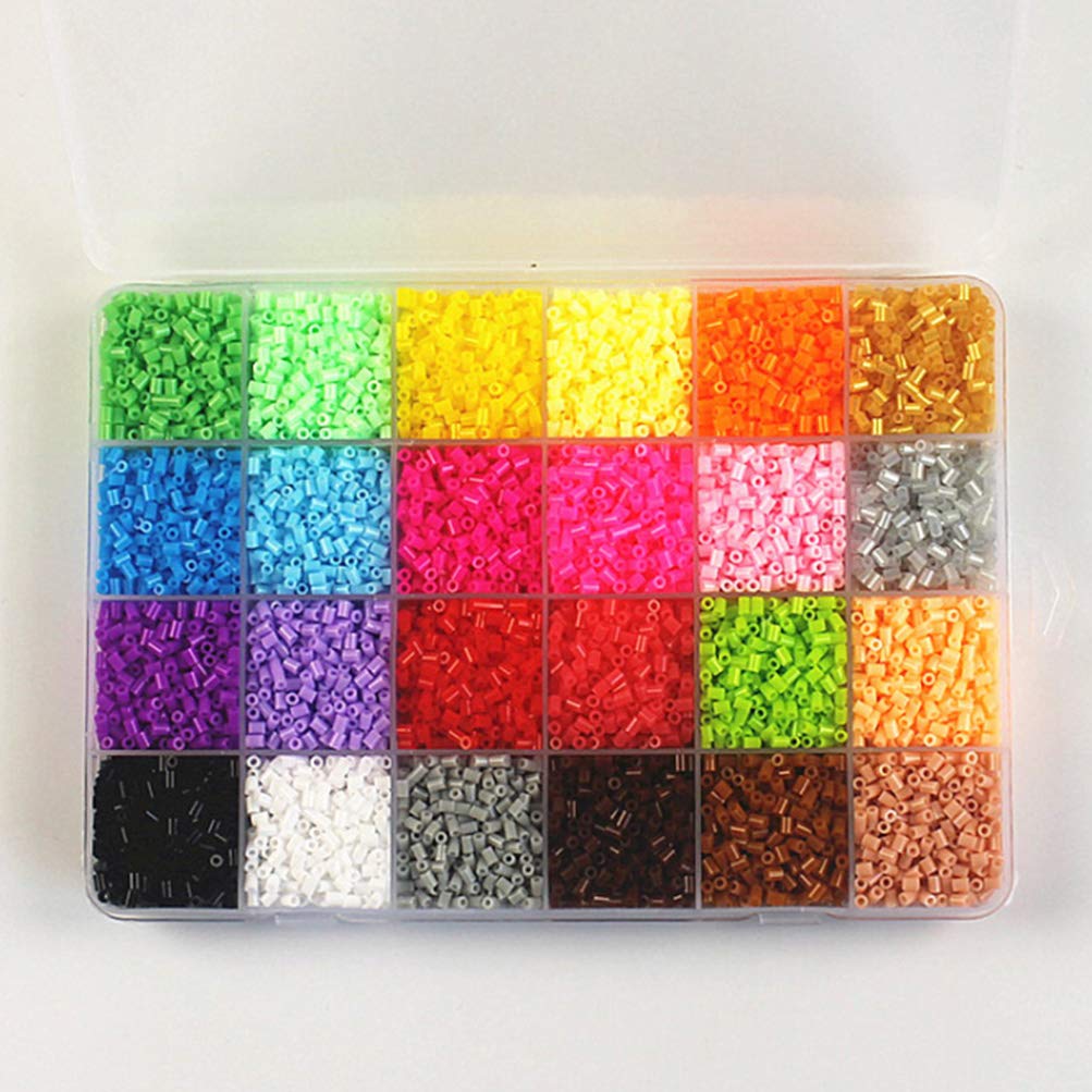 Amazon | アイロンビーズ パーラービーズ 環境保護 子供 DIY用