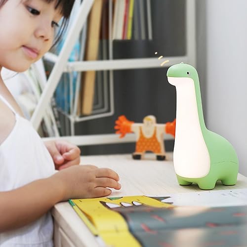 Miniatura 7 de Touch Control Dinosaur USB Night Lamp, Adjustable Brightness Ambient Lighting, Novelty Dinosaur Lovers for Various Spaces