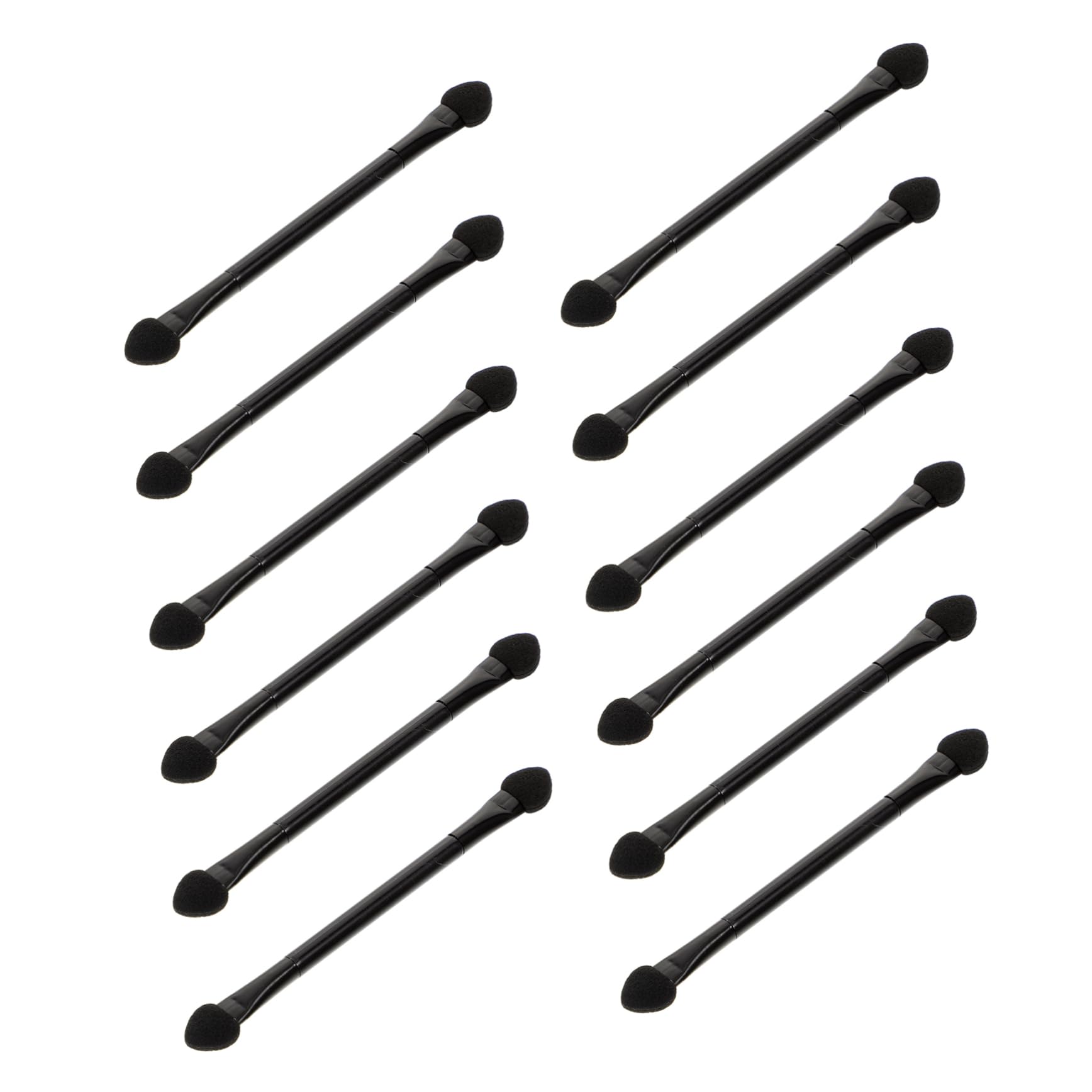 FRCOLOR Double-ended Sponge Eye Shadow Stick Set 30 Pieces Eye Makeup Tools Makeup Sponges Bulk for Daily Use Artistic Makeovers