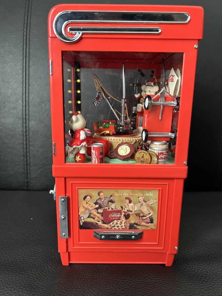 Amazon.co.jp: 元箱付き コカコーラ コインバンク クレーンゲーム型  