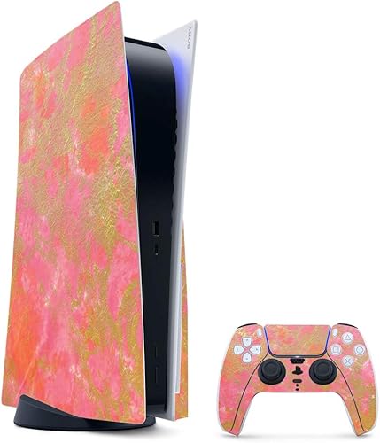 MightySkins - Skin para juegos para PS5 Playstation 5 Bundle - Mármol tailandés Envoltura protectora de vid Fácil de aplicar y cambiar de estilo MightySkins - Skin para juegos para PS5 Playstation 5 Bundle - Mármol tailandés Envoltura protectora de vid Fácil de aplicar y cambiar de estilo