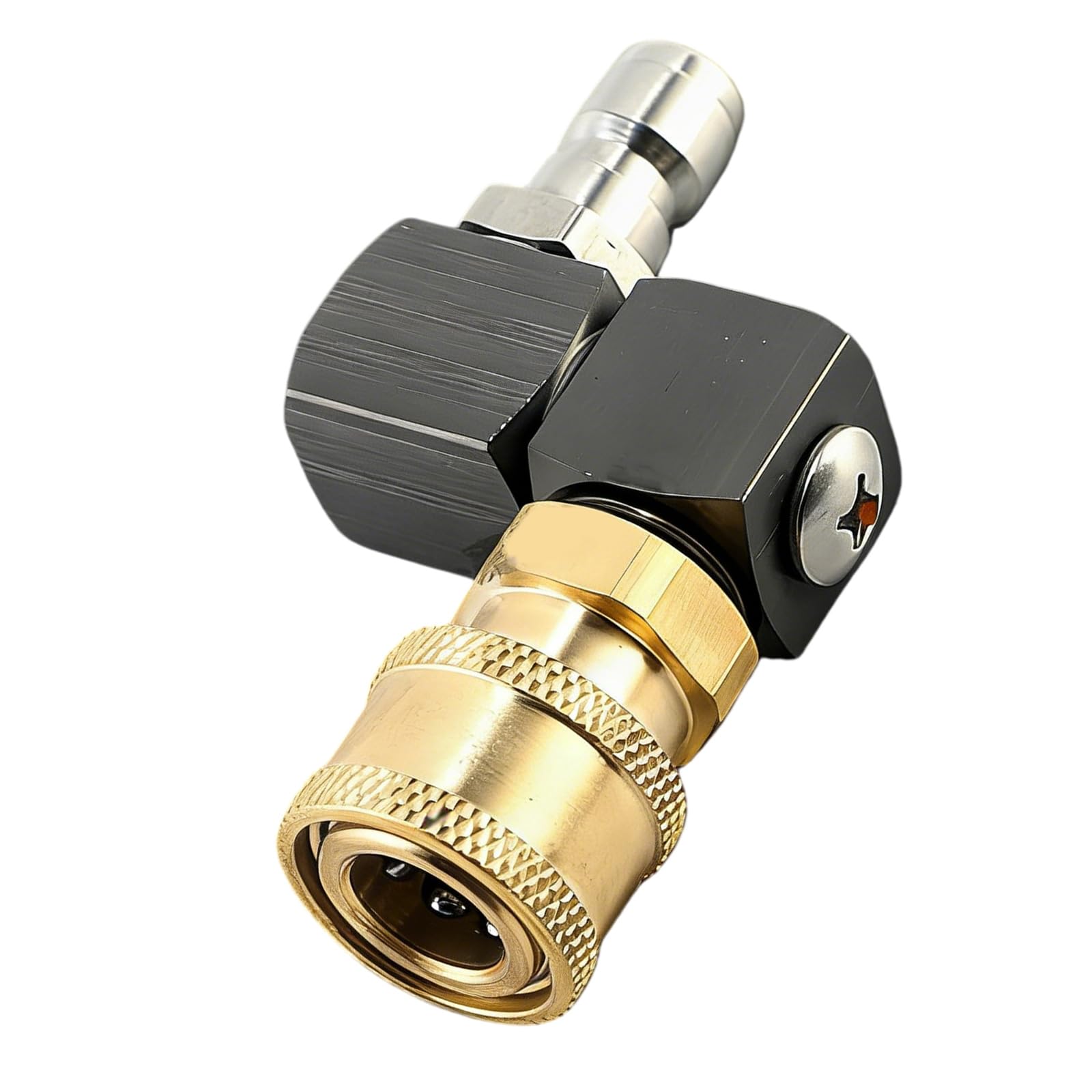 1 / 4Inch 360 Degree Adjustable Brass Swivels Sprinkler Nozzle Sprays Nozzle for Precisions Garden Watering and Irrigation Garden Watering
