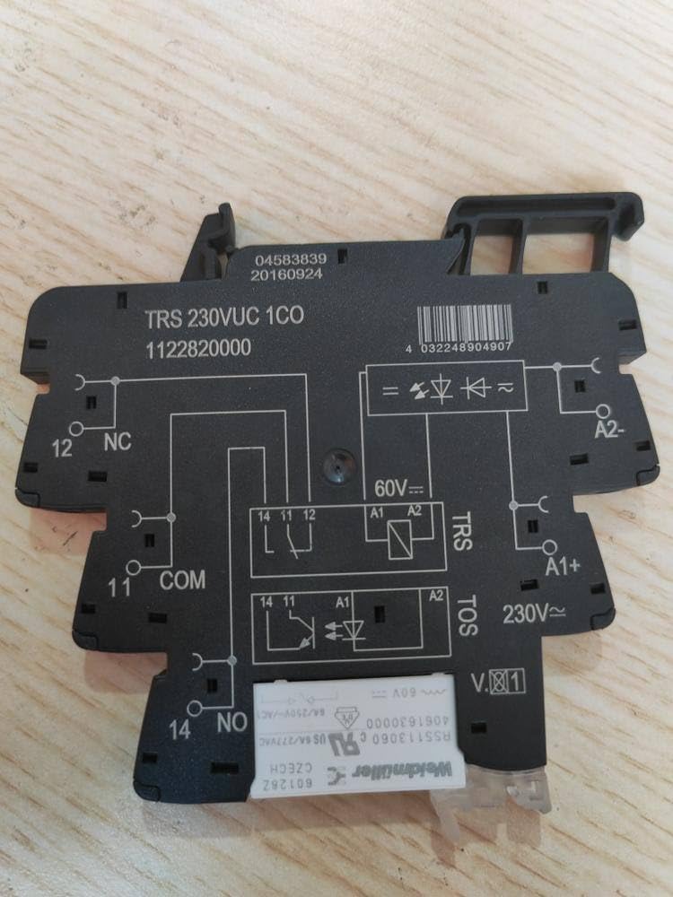2 Pcs relays 1122820000 TRS 230VUC 1CO