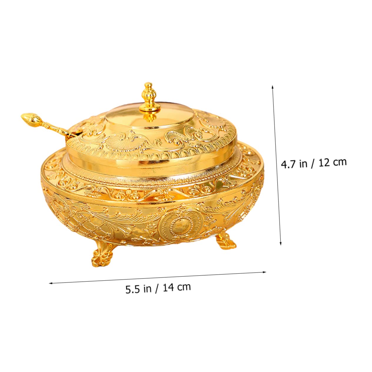 ABOOFAN 1Set European Vintage Spice Jar Household Condiment Container with Removable Lid for Seasoning Salt Kitchen Decor for Holidays and Gatherings