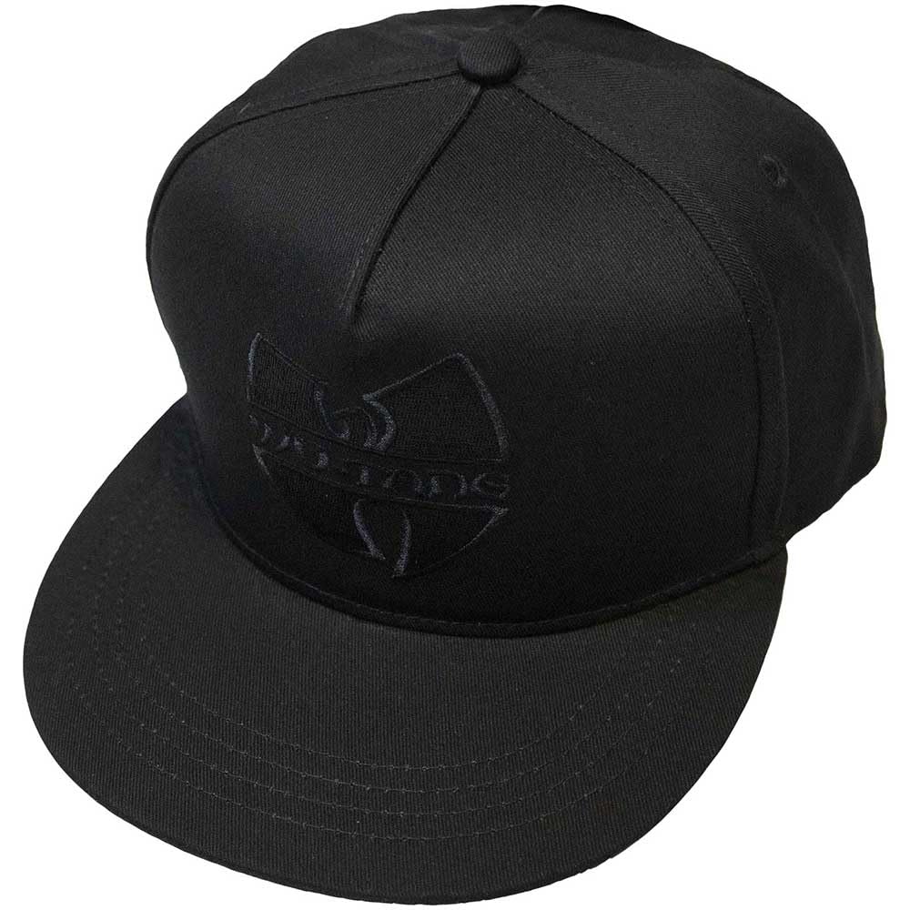 Rock Off Officially Licensed Products Men's Black Wu-Tang Clan Kantana Logo Snapback Cap One Size