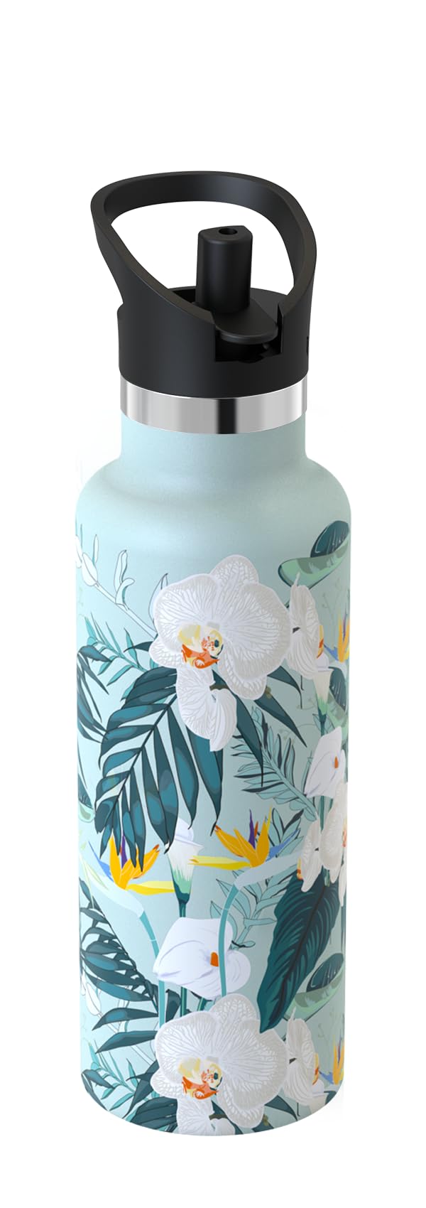 Super Sparrow Borraccia Termica, Acciaio Inox Bottiglia Termica - 350ml, 500ml, 750ml, 1L - Senza BPA Borracce, Borraccia Bambini per Scuola, Sport, Campeggio, Yoga, Palestra, Ciclismo