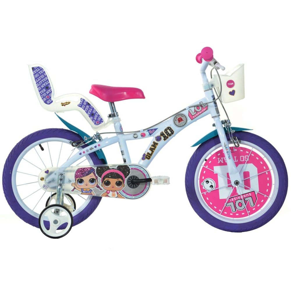 Dino Bikes 16" Bicycle - White