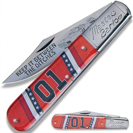 General Lee Master Barlow Trapper Knife: A Tribute to Classic Television