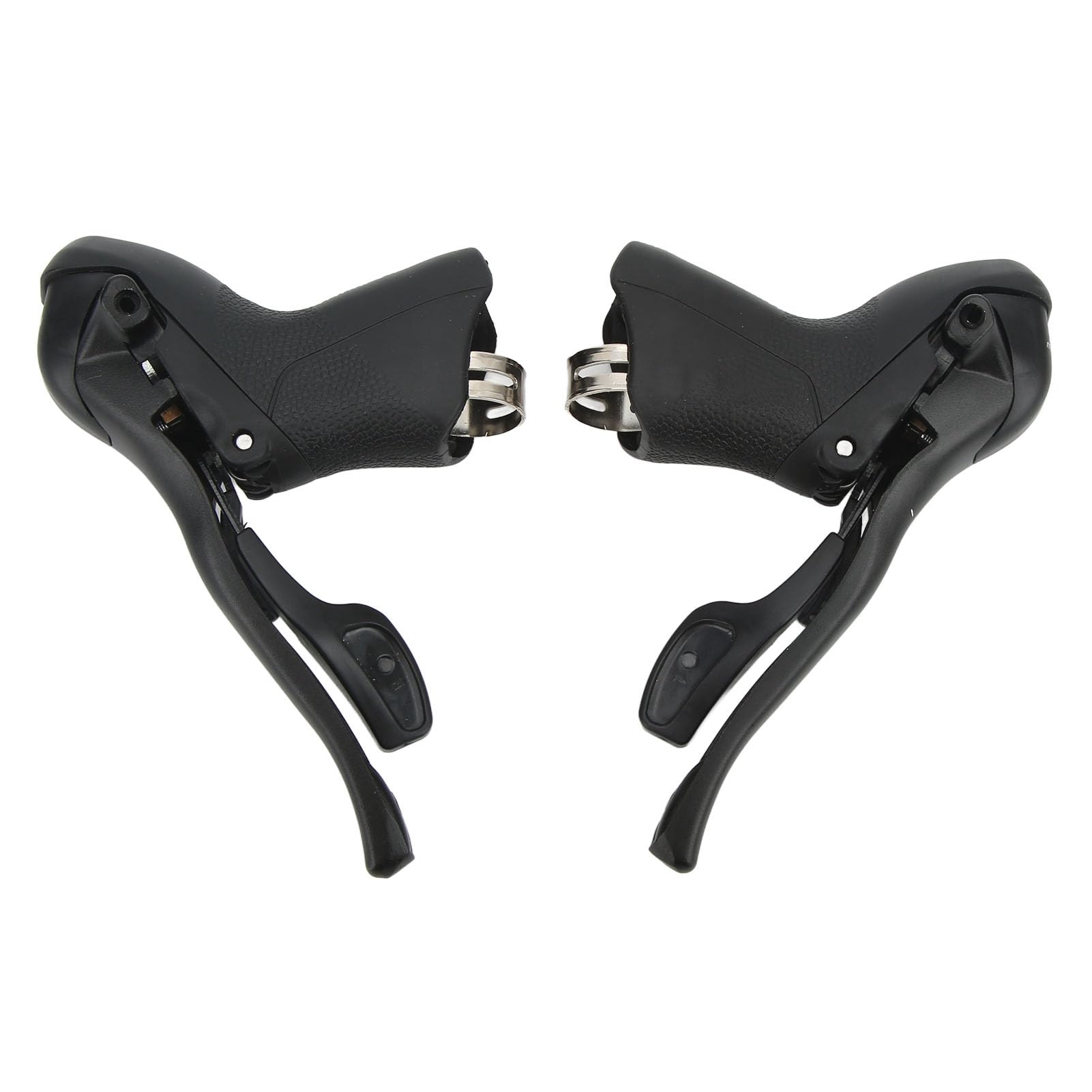 plplaaoo Ensemble de leviers de Frein de vélo, Alliage d'aluminium Durable, 2x8 Vitesses, poignées de Frein pour vélos de Route, véhicules avec poignée en PVC, diamètre d'installation de