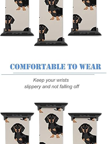 Vista 170 de Correa de reloj de silicona suave compatible con Iwatch Correa deportiva para hombres/unisex/jóvenes compatible con Iwatch Series