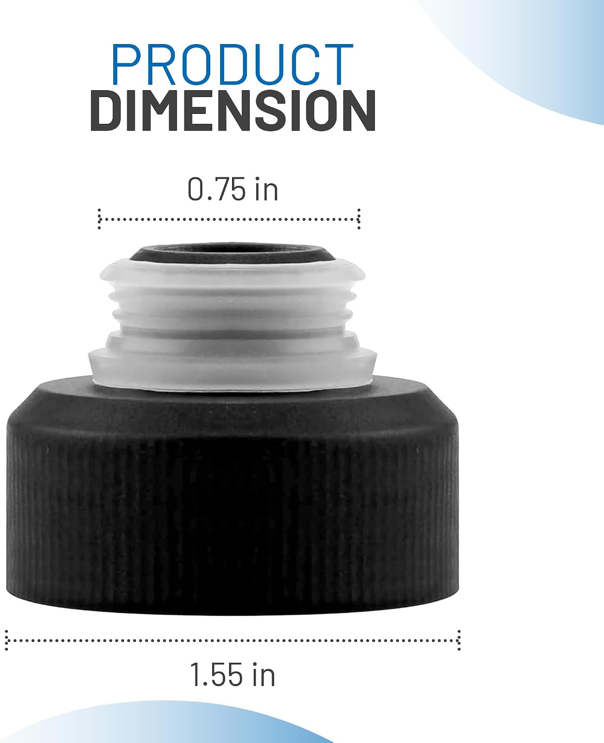 Replacement Solution Tank Cap for Hoover PowerDash and FloorMate Jet, OEM # 440012803. See Models Below