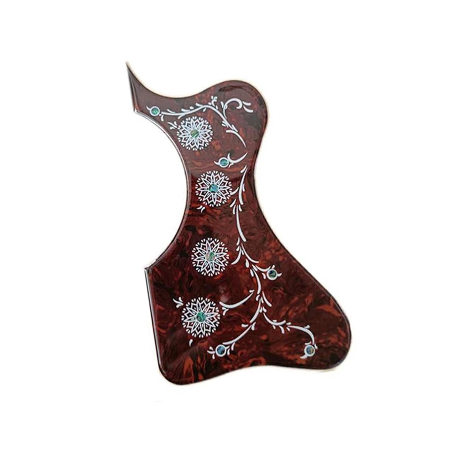 Uniwersalna osłona pickguardu do gitary akustyczne Profesjonalny pickguard do gitary akustycznej materiał celuloidowy(Type2)