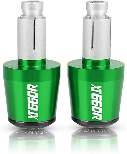 Agarraderas de manillar de motocicleta de 78 pulgadas, 0.866 in, extremo para Yamaha XT660R XT660 XT 660 R 660R 2004-2017 2018 2019 2020, extremos