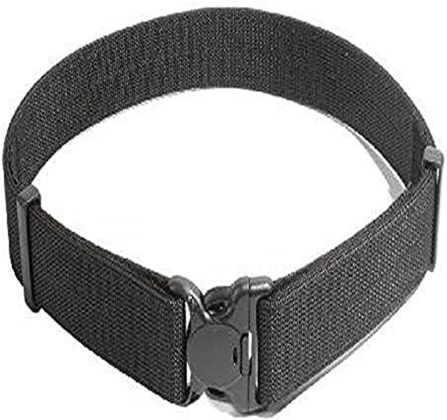 BLACKHAWK Black Web Duty Belt with Hook and Loop Closure - Large
