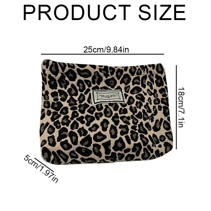 Azlanway Cosmetic Bag Women's Cord with Zip 26 x 18 x 2 cm - Image 2