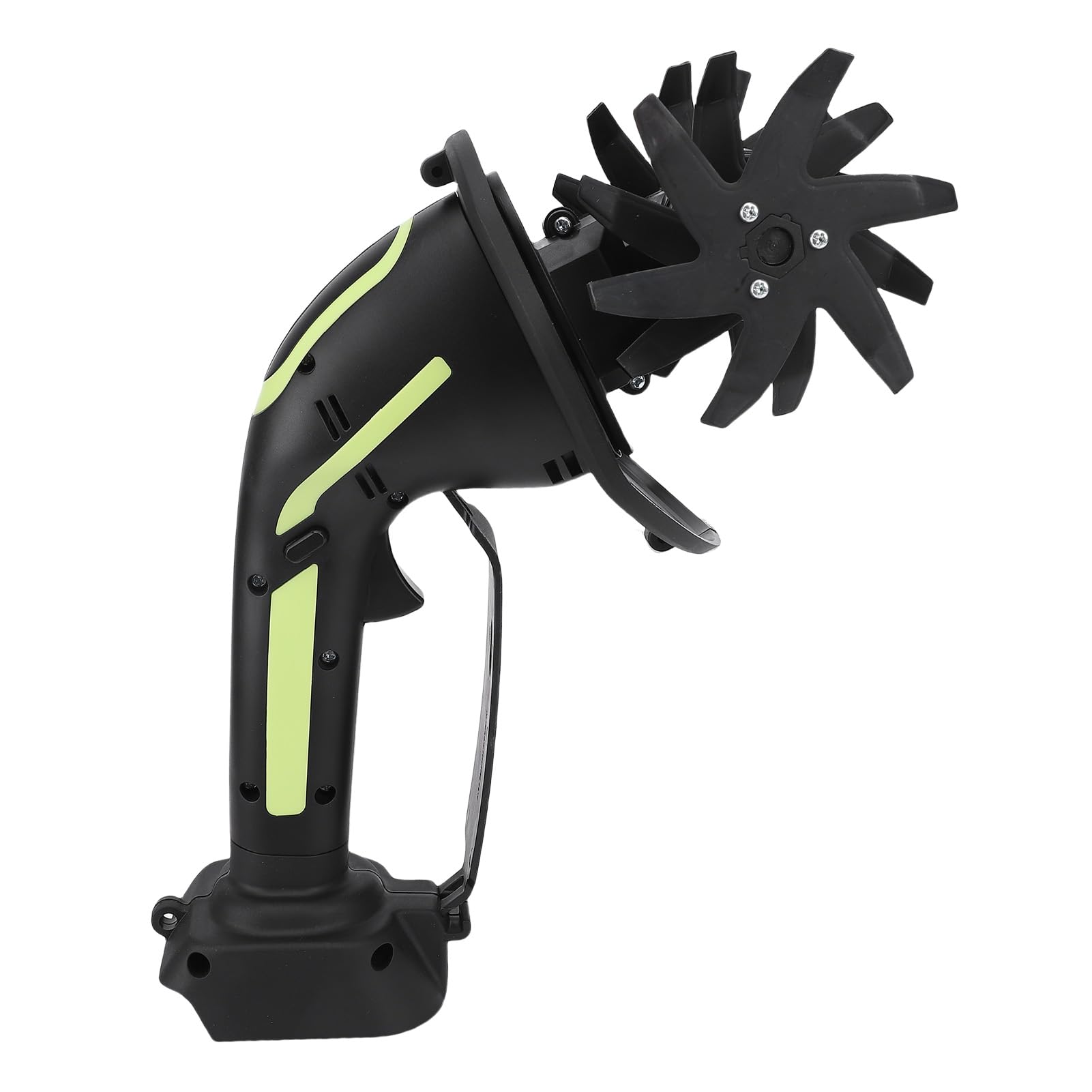 Aramox Motoazada de Jardín Mini Cultivador Inalámbrico ABS Acero Al Manganeso 235 RPM 4 Pulgadas de Ancho 4 Pulgadas de Profundidad para Aflojar el Suelo Desmalezar en Jardines Camas de Jardín