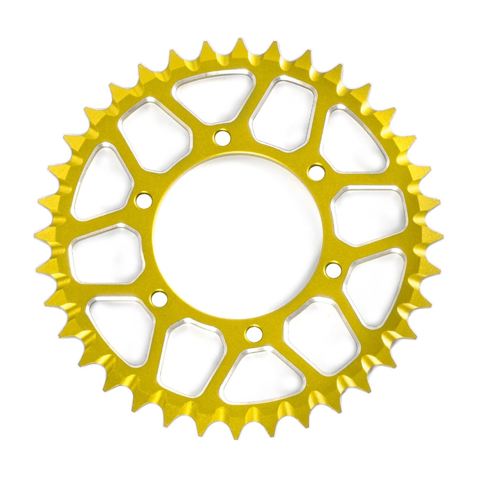 Aluminum Rear Hub Chain Sprocket for LOSI 1/4 Promoto-MX Motorcycle Sprocket 36T Gears Upgrade Parts(Gold)