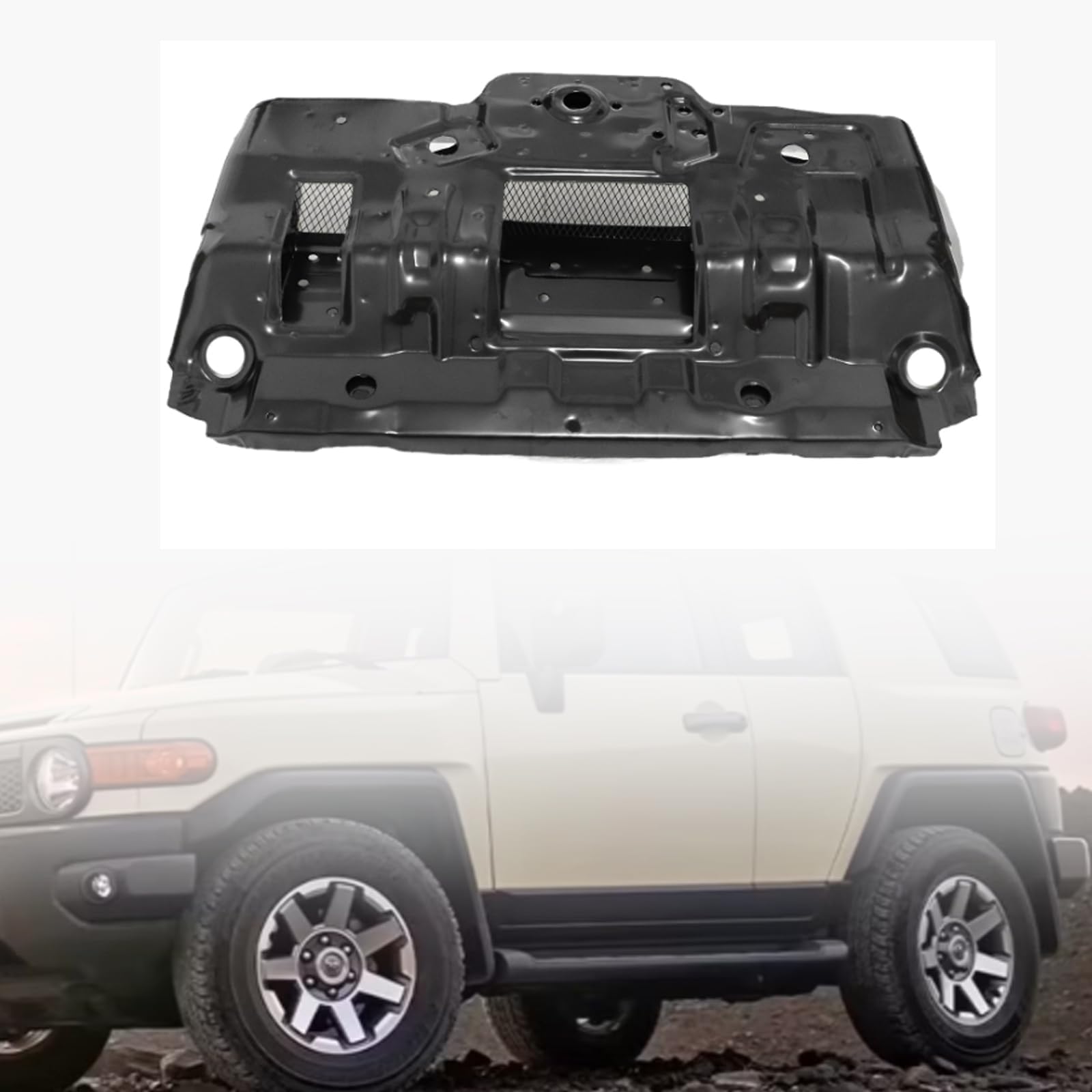 Amazon.co.jp: SecosAutoparts エンジン アンダーカバースキッド