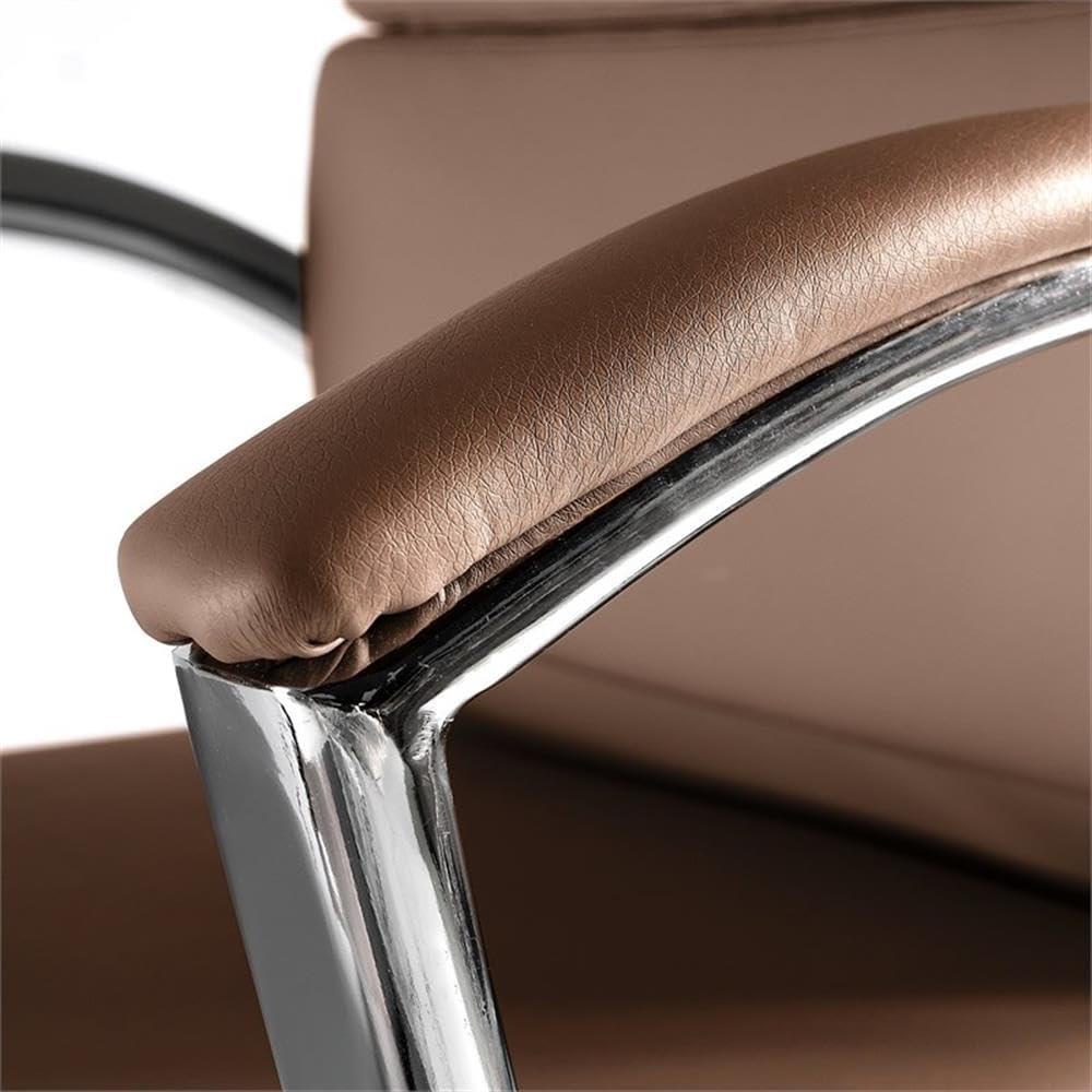 Bush Business Furniture Modelo High Back Leather Executive Office Chair in Saddle Tan