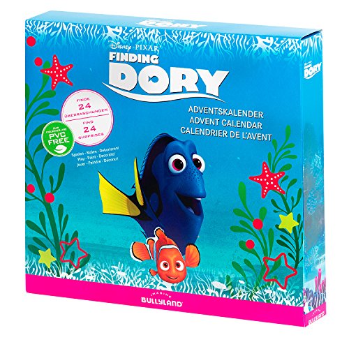 Preisvergleich Produktbild Bullyland 12063 - Adventskalender Disney Pixar Findet Dorie, Spiel